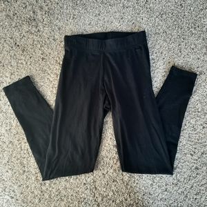 Black cotton PINK leggings